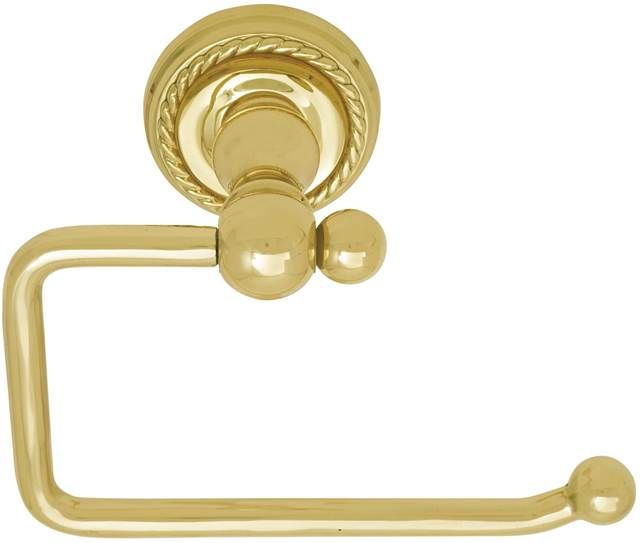 Emtek American Classic Traditional Brass Bar Style Bath Paper Holder
