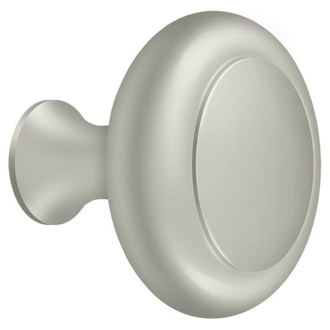 Deltana Round HD Cabinet Knob with Groove