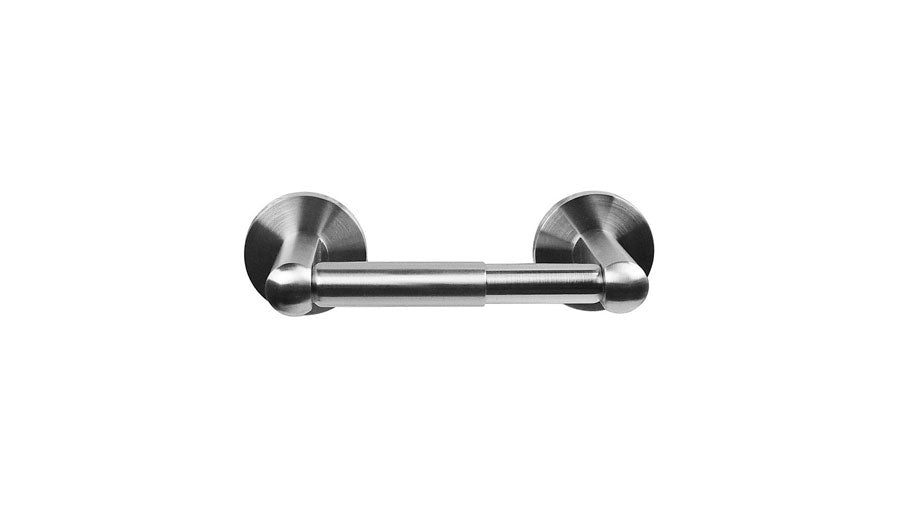 Emtek Contemporary Stainless Steel Spring Rod Style Bath Paper Holder