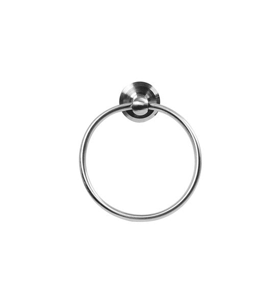 Emtek Contemporary Stainless Steel 6.7 Inch Bath Towel Ring