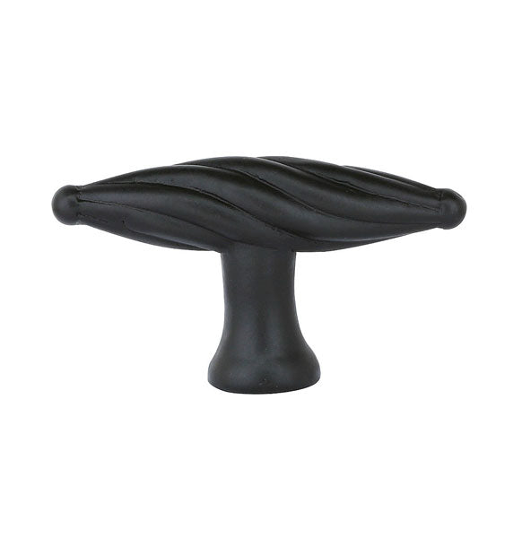 Emtek Tuscany Bronze Twist Cabinet Finger Pull T-Knob