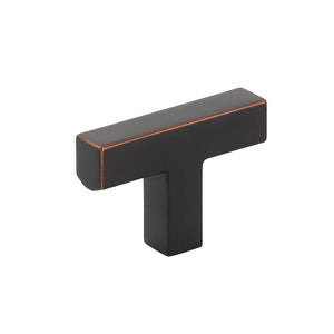 Emtek Contemporary Warwick Cabinet Finger Pull T-Knob