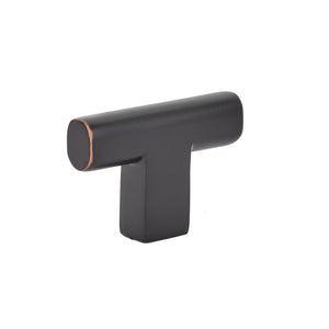 Emtek Contemporary Trail Cabinet Finger Pull T-Knob