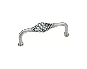 Emtek Rustic Wrought Steel Lafayette Fixed CC Cabinet Pull