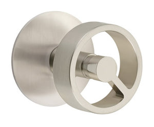 Emtek Contemporary Spoke Interior Door Knob with Modern Rosette